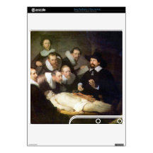 Anatomy of Dr. Tulp by Rembrandt Decal For The PS3 Slim