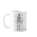 ANATOMY SKELETON T-SHIRTS AND GIFTS mugs by frankdeloach ANATOMY SKELETON T-SHIRTS AND GIFTS mugs