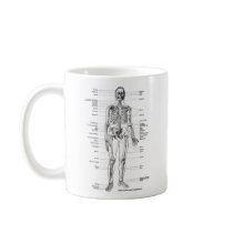 ANATOMY SKELETON T-SHIRTS AND GIFTS mugs