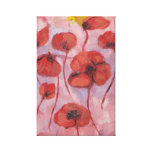 Anca Sofia Art: Canvas: Poppies Stretched Canvas Prints