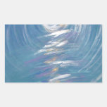 Anca Sofia Decorative Art: Aurora borealis Rectangle Sticker
