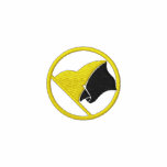 AnCap Flag Shirt Embroidered Polo Shirt