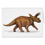 Anchiceratops - Cretaceous Dinosaur Greeting Card