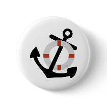 anchor and lifesaver pinback buttons