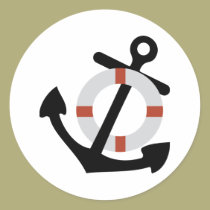 anchor and lifesaver stickers
