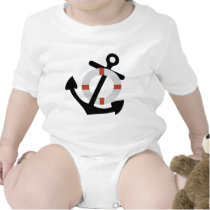 anchor and lifesaver t-shirts by Tomaniac anchor and lifesaver t-shirts