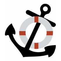 anchor and lifesaver t-shirts by Tomaniac anchor and lifesaver t-shirts