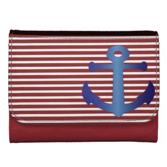 Anchor and Stripes Wallet