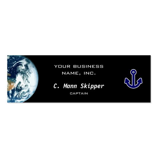 Anchor Business Card Templates (front side)