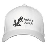Anchor & Chain Customizable Embroidery Design Embroidered Hat
