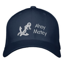 Anchor & Chain D2 Customizable Embroidery Design embroidered hats by mrssocolov4 Anchor & Chain D2 Customizable Embroidery Design embroidered hats