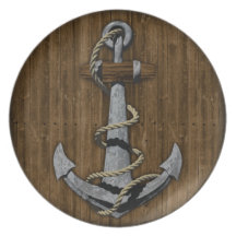 Anchor Dinner Plates