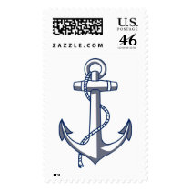 Anchor Drawing postage