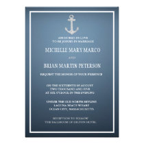 ANCHOR l Nautical Destination Themed Wedding Invit Custom Invites