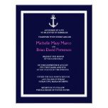 ANCHOR l Nautical Destination Themed Wedding Personalized Invites