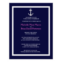 ANCHOR l Nautical Destination Themed Wedding invitations