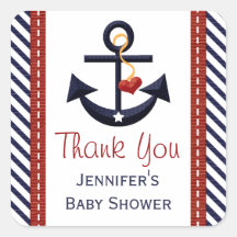 Anchor Party Favor Sticker Labels