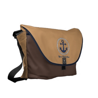 Anchor Personalized Large Brown