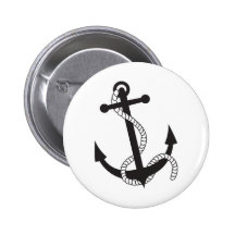 Anchor Pinback Button
