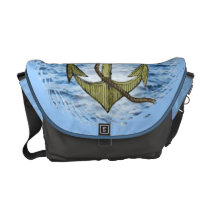 Anchor plain, Rickshaw Messenger Bag
