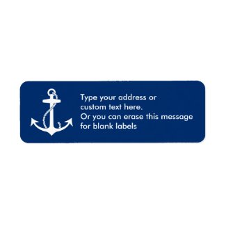 Anchor Return Address Labels