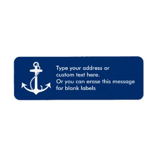 Anchor Return Address Labels