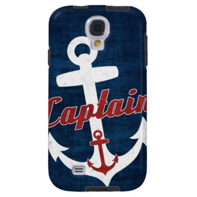 Anchor Samsung Galaxy S4 case nautical Captain