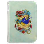 Anchor, Swallow and Roses Kindle Keyboard Case Anchor, Swallow and Roses Kindle Keyboard Case