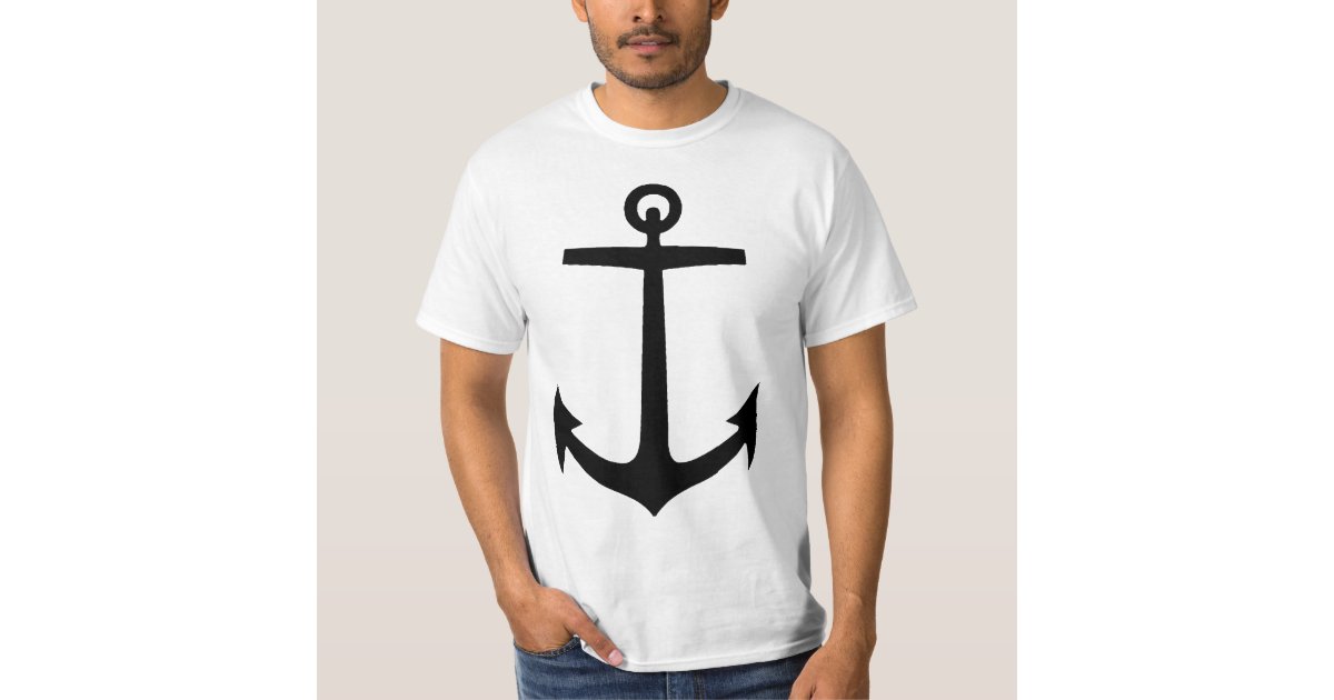 white t shirt anchor hd