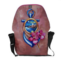 Anchor Tattoo Courier Bags