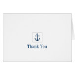 Anchor Thank You Card