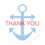 Anchor Thank You stickers