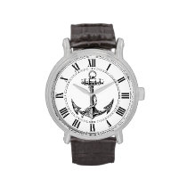 Anchor Wrist Watches at Zazzle