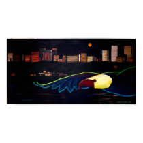 Anchorage Eagle Giclee posters by dorenemlorenz Anchorage Eagle Giclee posters