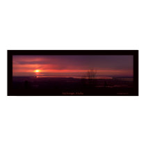 Anchorage Sunset posters