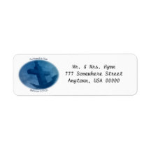 Anchored in Him Custom Return Address Label