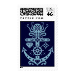 Anchored stamps
