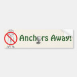 Anchors Away! - Golf Bumper Stickers