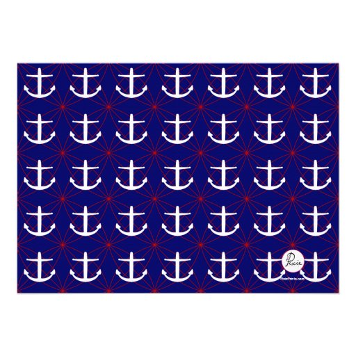 Anchors Away Invitation