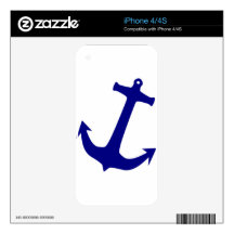Anchor's Away! iPhone 4 Skin