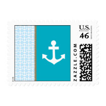 Anchors Away Postage Stamp