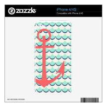 Anchors Away Skins For The iPhone 4