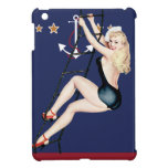 Anchors Away Vintage Pin-Up ipad mini cases