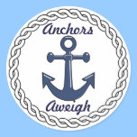 Anchors Aweigh Envelope Seals stickers