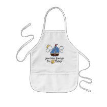 Anchors Aweigh Sailboat 5th Birthday Kids Apron