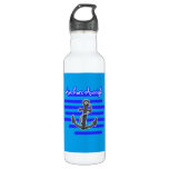 Anchors Aweigh Stainless Steel Water Bottle