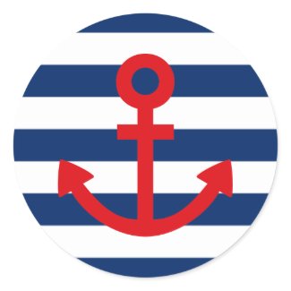 Anchors Aweigh Stickers