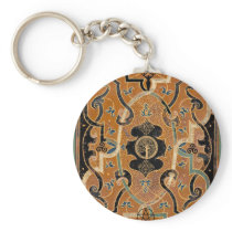 Anciant Book Designs Keychain