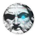 Ancient Abstract Refrigerator Magnet
