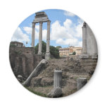 Ancient Agora temple pillar ruins Fridge Magnets